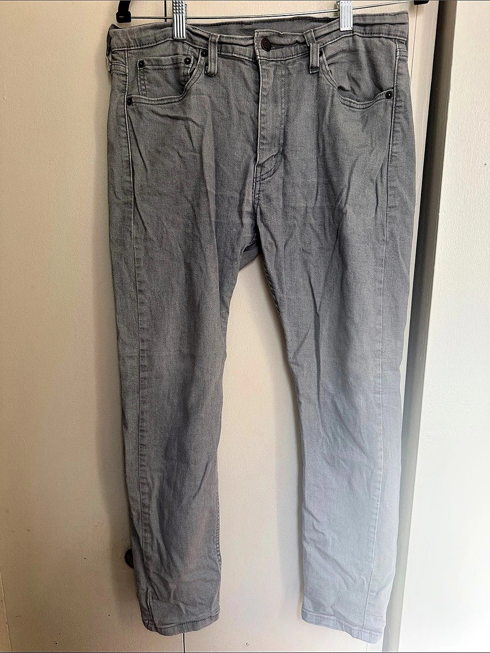 Levi's 510 Straight Fit Jeans in Gray Size 33x30